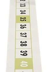 Bijles Juf Laura GETALLENLIJN TOT 100 - 5 Meter Lang - Rekenen - Rekenmateriaal - Bewegend Leren - Spelend Leren - Voor Binnen En Buiten - Onderwijs