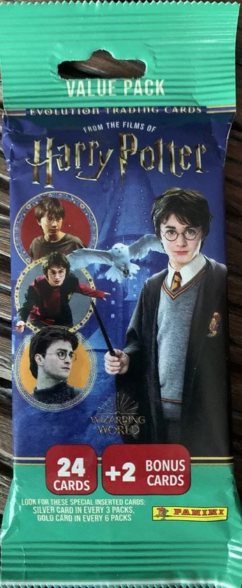 Panini Harry Potter Value Pack - 24 Cards En 2 Bonus Cards