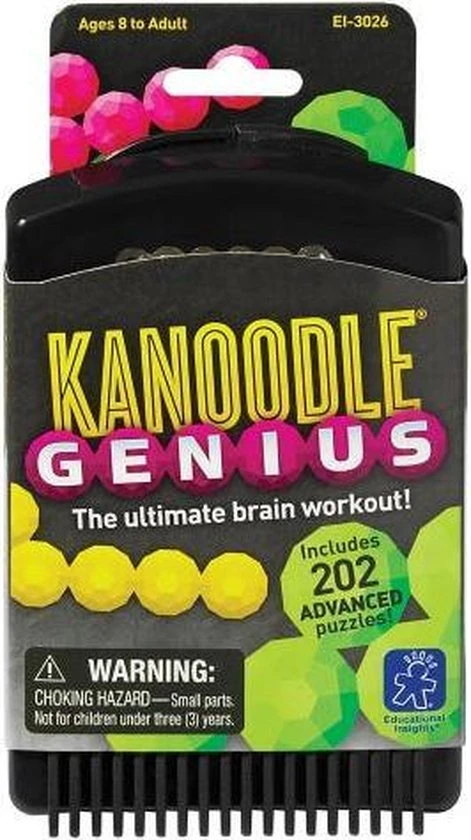 Kanoodle® Genius - 200 Puzzels/breinbrekers In 2D En 3D!