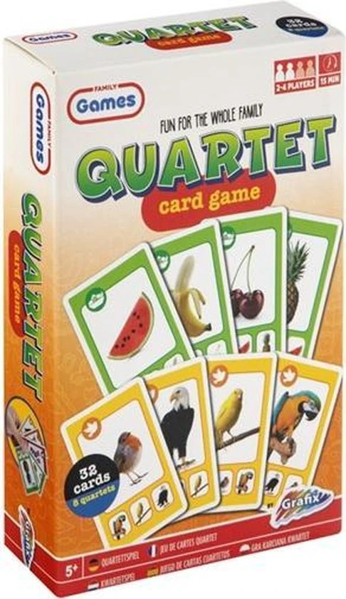Grafix Kwartetspel 32 Kaarten - Afbeelding 2