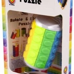 Johntoy Breinbreker Rotate & Slide Puzzel 6,5 Cm