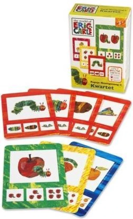 Bambolino Toys & Rupsje Nooitgenoeg Rupsje Nooitgenoeg Kwartet - Kaartspel - Afbeelding 6