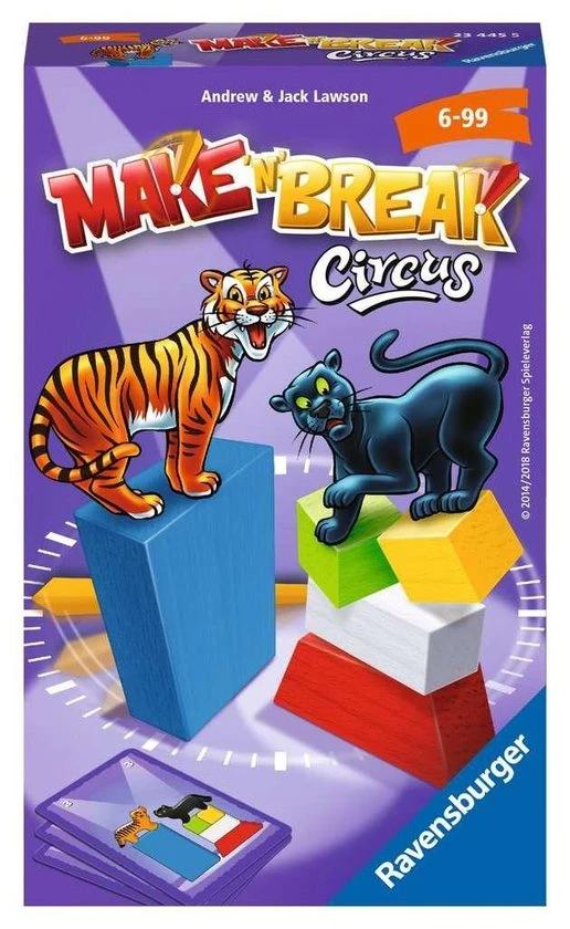 Ravensburger Make 'n Break Circus - Pocketspel - Afbeelding 3