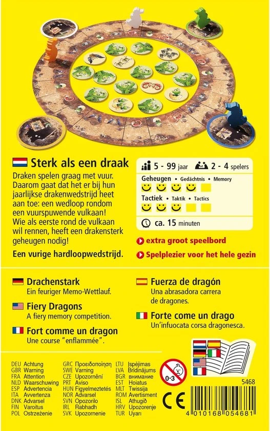 Haba Spel Spelletjes Vanaf 5 Jaar Sterk Als Een Draak - Afbeelding 2
