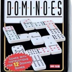 Engelhart Longfield Games Domino Dubbel 12 - Blik