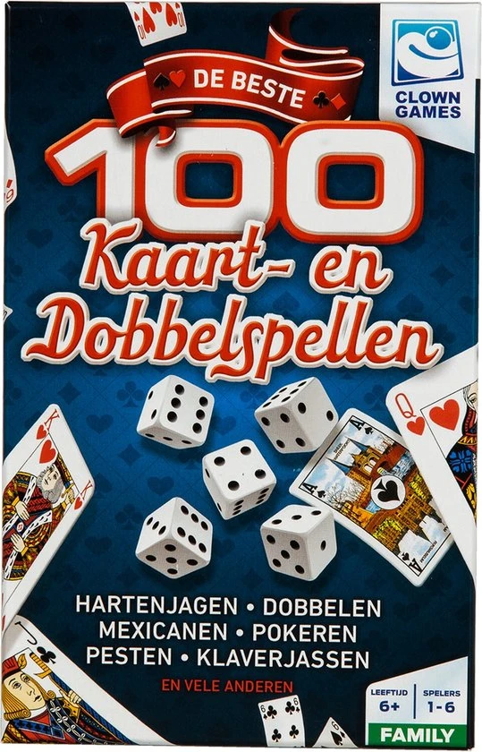 Clown Games 100 Kaart&Dobbel Spellen - Afbeelding 5
