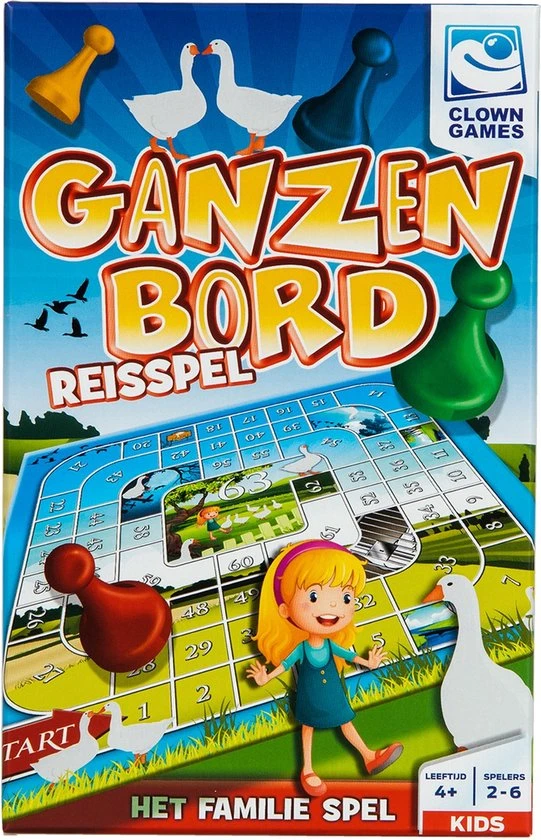 Clown Games Ganzenbord