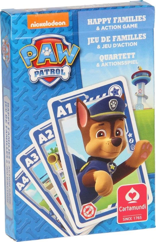 Shuffle Paw Patrol - Kwartet En Actiespel - Afbeelding 5