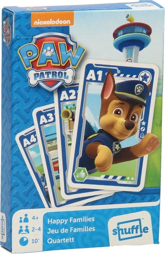 Shuffle Paw Patrol - Kwartet En Actiespel - Afbeelding 4