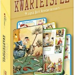 Art Revivisted Opa Jan Kwartet Spel - Marius Van Dokkum - 9 Kwartetten Klein Doosje