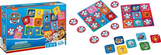 Shuffle Paw Patrol Junior - Bingo - Spannend Bingospel Met Het Paw Patrol-Team - Afbeelding 4