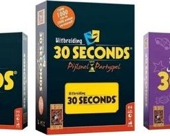 999 Games Spellenbundel - 3 Stuks - 30 Seconds & 30 Seconds Uitbreiding & 30 Seconds Junior