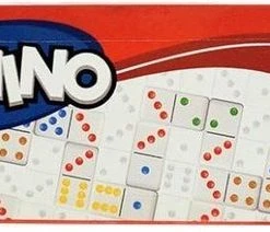 Toi-toys Dominospel Junior 13 X 5 X 2 Cm Wit/zwart 28 Stenen