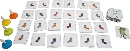 BS Kinderspel Crocs Socks! - 52-delig - Spielgut Award - Afbeelding 16