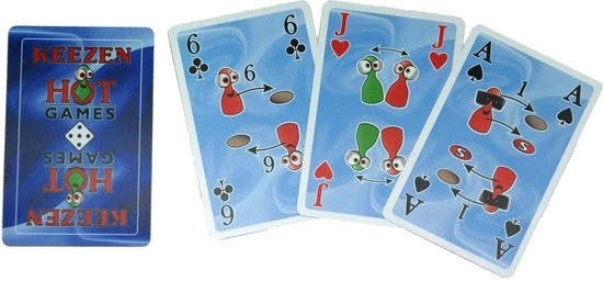 HOT Games Keezen Kaarten 100% Plastic