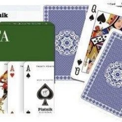 Canasta Kaarten Set Piatnik Met Scoreblok :: Piatnik
