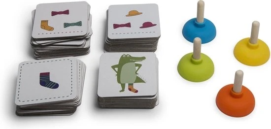 BS Kinderspel Crocs Socks! - 52-delig - Spielgut Award - Afbeelding 4