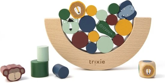 Trixie Evenwichtsspel Junior 25 X 19 X 2,5 Cm Hout 22-delig