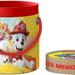 Paw Patrol Houten Memory In Koker .