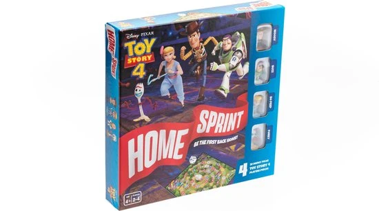 Disney Toy Story 4 Bordspel - 4 Mini Figuurtjes (Woody, Buzz, Bo Peep, Forky) - Afbeelding 7