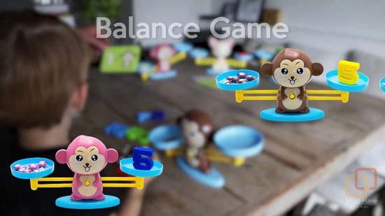 Must-Have For Kids | Frog Balance Game - Balansspel - Leren Rekenen - Interactief Speelgoed - Weegschaal Speelgoed - Monkey Balance - Telraam - Speelgoed Jongens - 3 Jaar - 4 Jaar - 5 Jaar - 6 Jaar - Montessori Speelgoed - Afbeelding 2