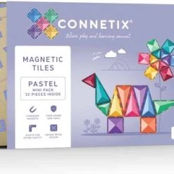 Connetix Tiles - Pastel Mini Pack - 32 Stuks