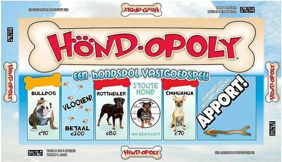 Hondopoly Gezelschapsspel - Afbeelding 3