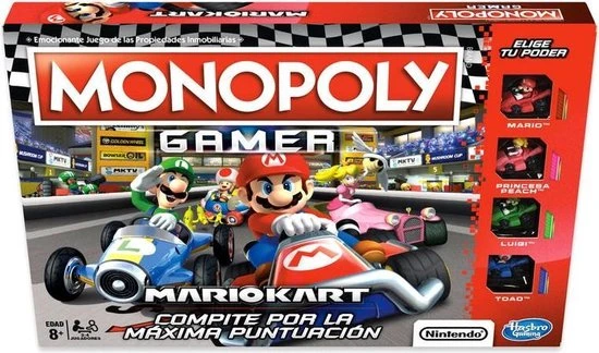 Hasbro Mario Kart Monopoly Gamer - Spaanse Editie