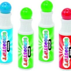 Shoppartners 6x Bingo Stiften/markers - Blauw - Groen - Rood - Bingo Dabbers
