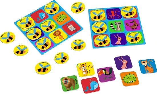 Shuffle - Into The Wild - Bingo - Dieren - Bingospel Voor Peuters - Stimuleer Coördinatie En Sociale Vaardigheden - Afbeelding 9