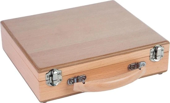 Longfield Games Domino Mexican Train Dubbel 12 Actiespel In Beuken Kist - Afbeelding 8