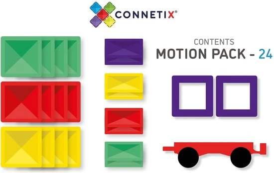 Connetix Tiles Connetix - Starter Pack 62 Stuks - Magnetisch Constructiespeelgoed - Afbeelding 14