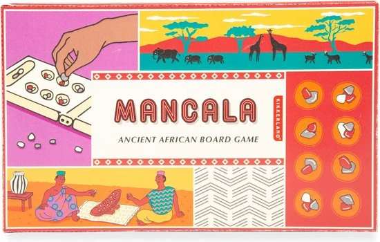 Kikkerland Mancala – Spannend Bordspel – 2 Personen - Reisspel - Afbeelding 4