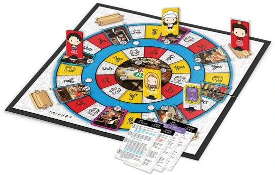 Warner Bros. Entertainment Friends - Race Naar Central Perk - Friends Tv Serie - Trivia - Bordspel - Familiespel - Afbeelding 5