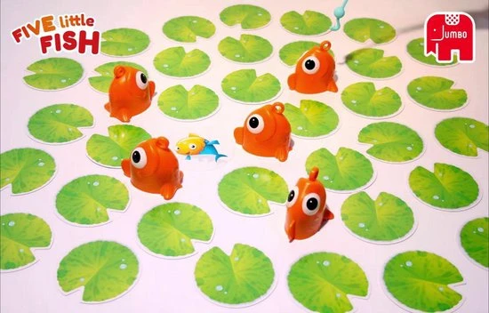 Jumbo Five Little Fish - Kinderspel - Visjes Vangen - Afbeelding 2