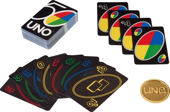 Mattel Games UNO 50th Premium - Afbeelding 2