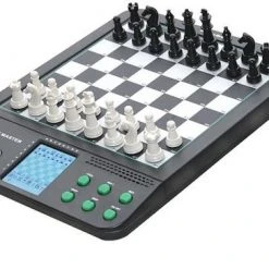 Shagam Elektronisch Schaakbord - Met Magnetische Schaakstukken - Schaakcomputer - 8 In 1 Computer - Schaakset - Schaakspel - Schaakles - Dammen - 4 Op Een Rij - Reversi