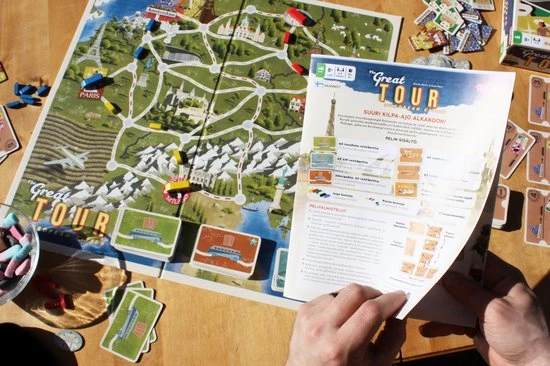 Tactic The Great Tour - Bordspel - Afbeelding 10