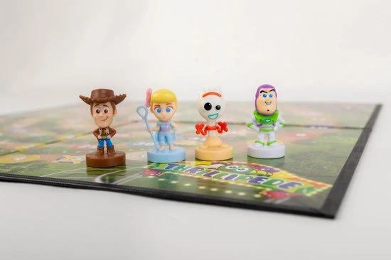 Disney Toy Story 4 Bordspel - 4 Mini Figuurtjes (Woody, Buzz, Bo Peep, Forky) - Afbeelding 3