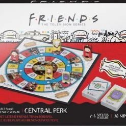 Warner Bros. Entertainment Friends - Race Naar Central Perk - Friends Tv Serie - Trivia - Bordspel - Familiespel