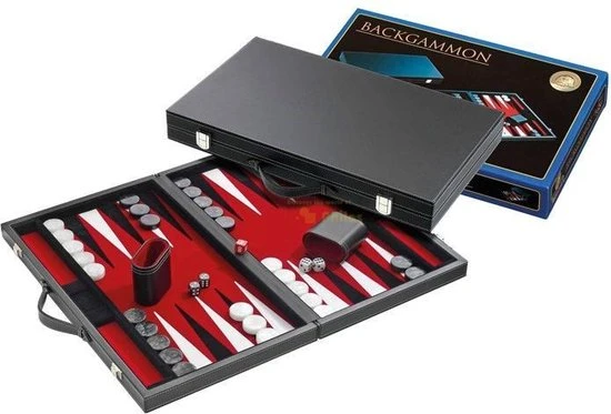 Philos Backgammon Kunstlederen Koffer
