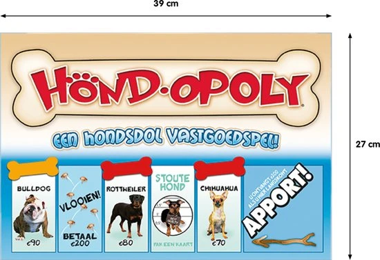 Hondopoly Gezelschapsspel - Afbeelding 5