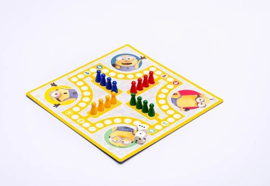 Minions - Verschrikkelijke Ikke - 4-in-1 Spellendoos - Ladderspel - Molenspel - Dammen - Ludo Mens-Erger-Je-Niet) - Bordspel) - Afbeelding 7