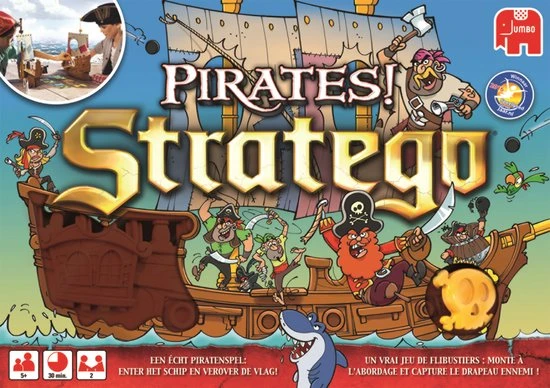 Jumbo Stratego Pirates! - Kinderspel - Afbeelding 6