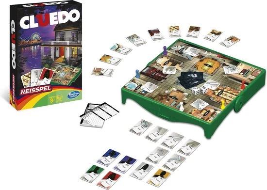 999 Games & Hasbro Gaming 3 Bordspellen - Cluedo - Zeeslag - Wie Is Het - Kaartspellen - Reisspel - Gezelschapspel - Familie - Volwassenen - Kinderen - Hasbro - Grafix - Sinterklaas - Kerst - Afbeelding 3