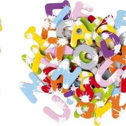 Janod Magneten - 52 Magnetische Letters Splash