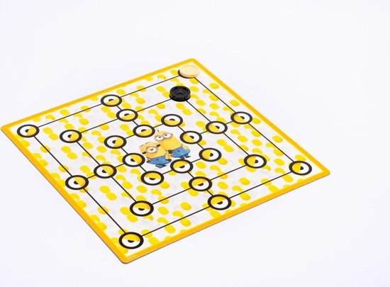 Minions - Verschrikkelijke Ikke - 4-in-1 Spellendoos - Ladderspel - Molenspel - Dammen - Ludo Mens-Erger-Je-Niet) - Bordspel) - Afbeelding 3