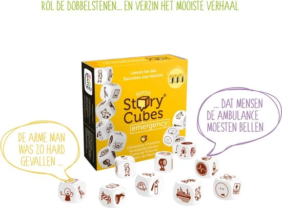 Zygomatic Board Game Studio Rory's Story Cubes Emergency - Dobbelspel - Afbeelding 2