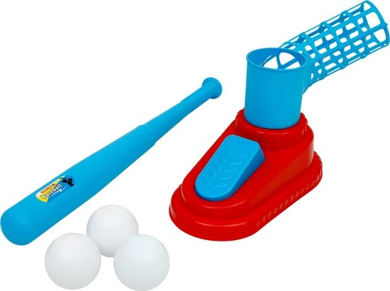 Toi-Toys Pro Sports Honkbaltrainer Met Ballenschieter En Knuppel (62852A) - Afbeelding 6