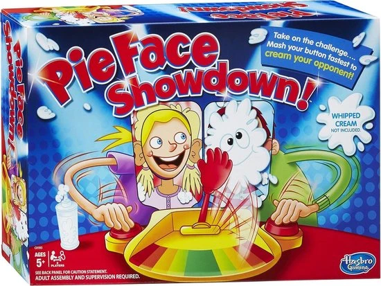 Hasbro Gaming Pie Face Showdown - Actiespel